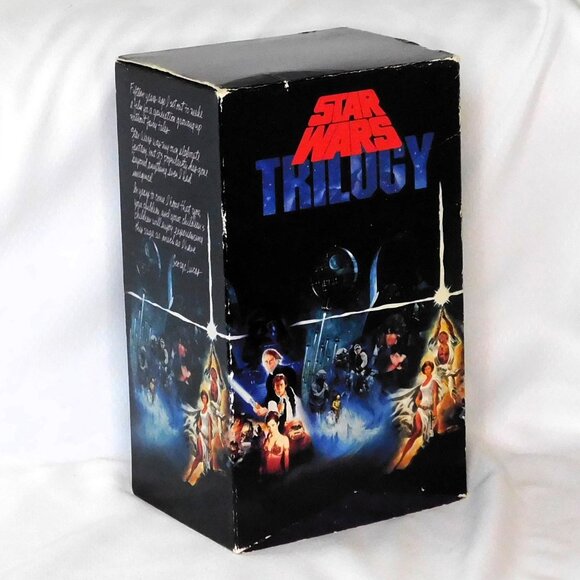 STAR WARS Trilogy VHS Collector's Box Set - Picture 1 of 3